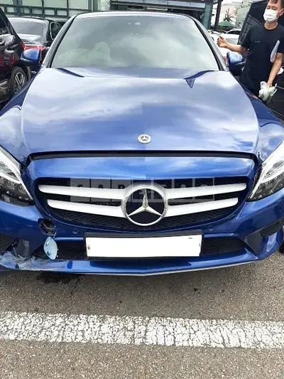 Photo 1 of 27: 2019 Mercedes-Benz C 200, VIN WDDWF8AB8KR491803 — Korean insurance auction
