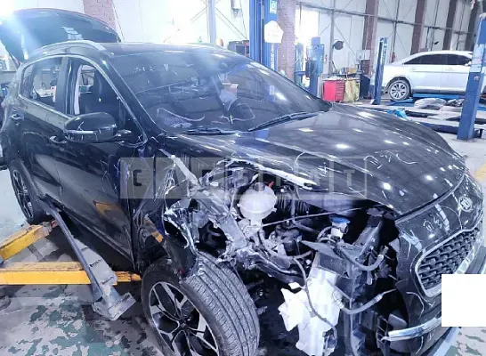 Photo 2 of 16: 2020 Kia Sportage, VIN KNAPN813BLK750506 — Korean insurance auction