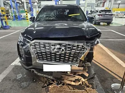 Photo 1 of 18: 2019 Hyundai Palisade, VIN KMHR381ABKU021007 — Korean insurance auction