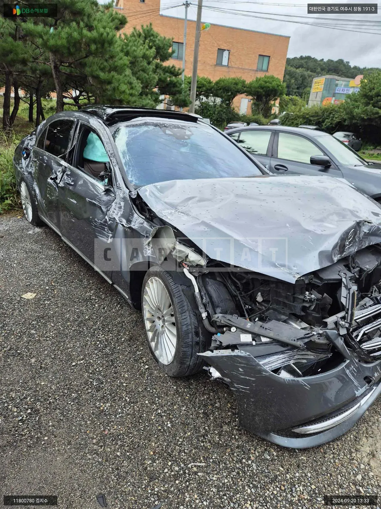 Photo 2 of 16: 2018 Mercedes-Benz S400 d 4Matic L, VIN WDDUG3FB1JA345241 — Korean insurance auction