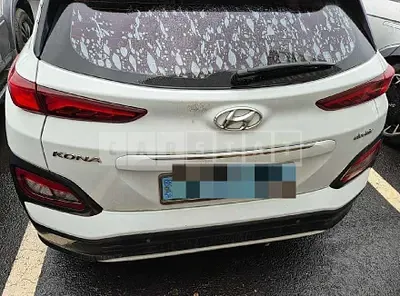Photo 1 of 9: 2018 Hyundai Kona Electric Car — Korean insurance auction