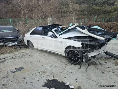 Photo 1 of 21: 2015 Mercedes-Benz S 63 AMG 4Matic L — Korean insurance auction
