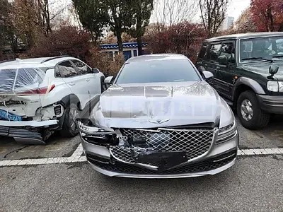 Photo 1 of 9: 2022 Genesis G80 2.5T — Korean insurance auction