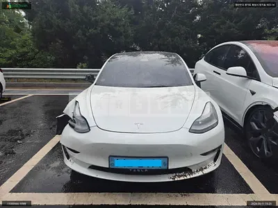 Photo 1 of 22: 2022 Tesla Model 3 Long Range, VIN 5YJ3E1EB6NF151240 — Korean insurance auction