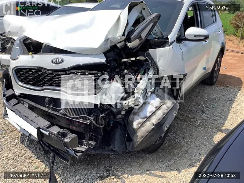 Photo 2 of 19: 2019 Kia Sportage The Bold R2.0 Diesel, VIN KNAPN813BLK793392 — Korean insurance auction