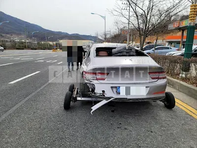 Photo 1 of 23: 2021 Genesis G80 2.2 (Diesel), VIN KMTGA41BDMU048524 — Korean insurance auction