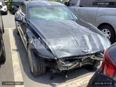 Photo 1 of 17: 2020 Genesis G80, VIN KMTGB41CBMU038686 — Korean insurance auction