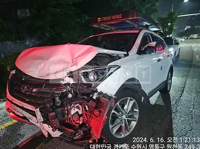 Photo 1 of 21: 2016 Hyundai Santa Fe — Korean insurance auction