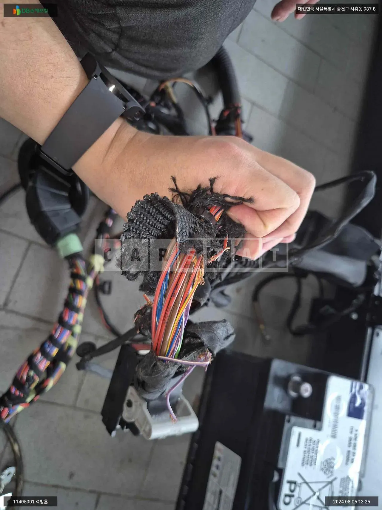 Photo 2 of 7: 2022 Mercedes-Benz Auto Parts C200 Coupe Engine Wiring Assay, VIN W1KWJ8AB6NG104888 — Korean insurance auction