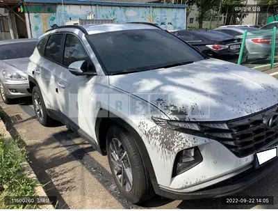 Photo 1 of 9: 2021 Hyundai Tucson, VIN KMHJC81BHMU077290 — Korean insurance auction