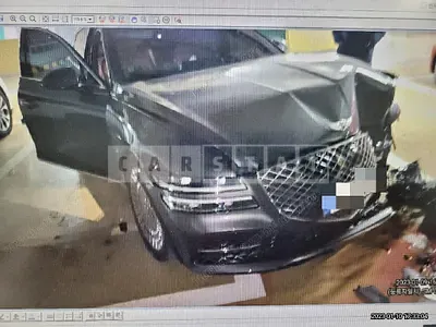 Photo 1 of 9: 2021 Genesis G80 2.5T (AWD) — Korean insurance auction