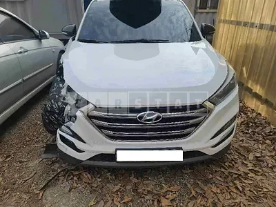 Photo 1 of 17: 2015 Hyundai Tucson, VIN KMHJ381ABGU014775 — Korean insurance auction
