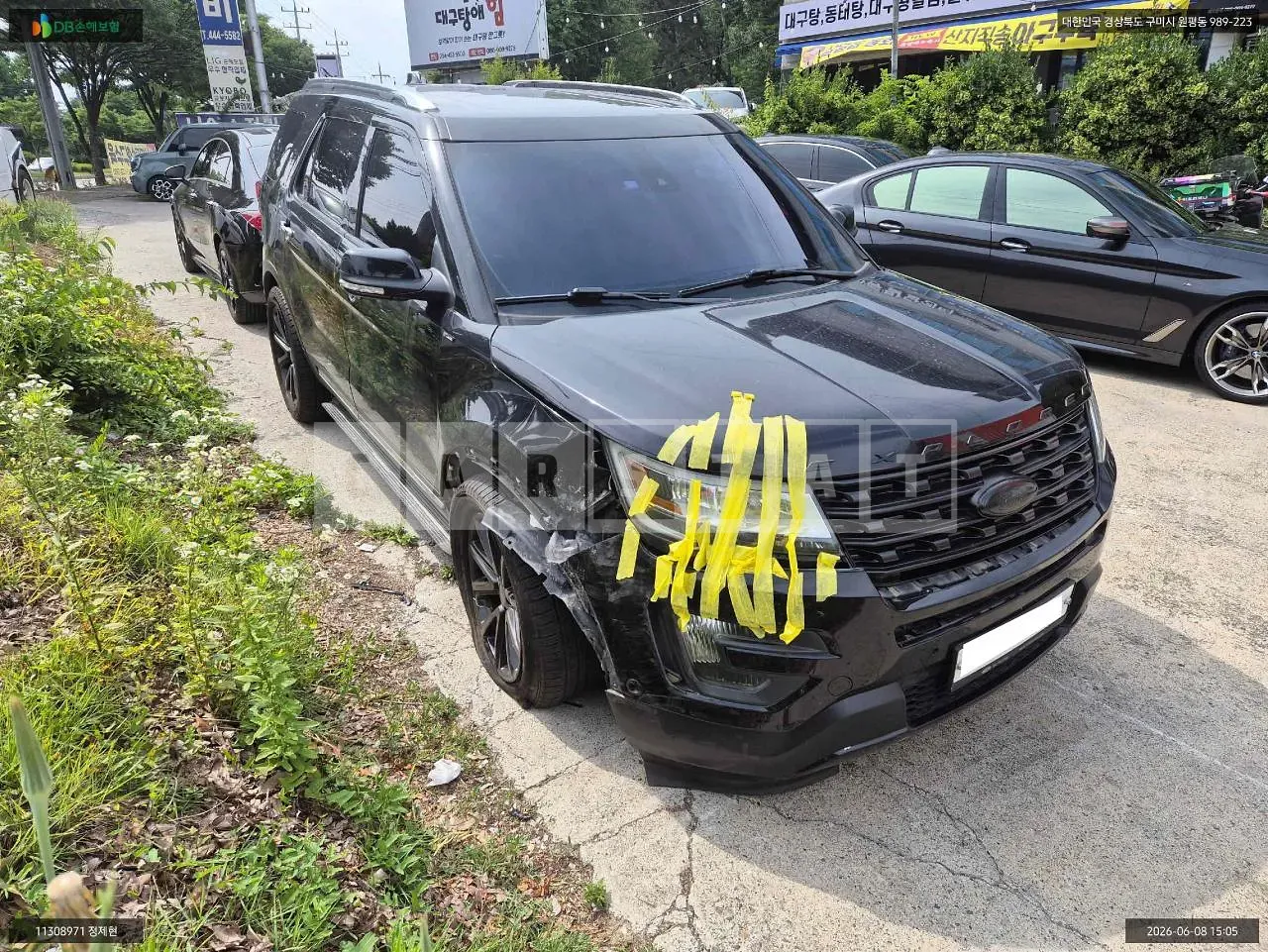 Photo 2 of 30: 2015 Ford Explorer 2.3 AWD, VIN 1FM5K8FH1GGA40905 — Korean insurance auction