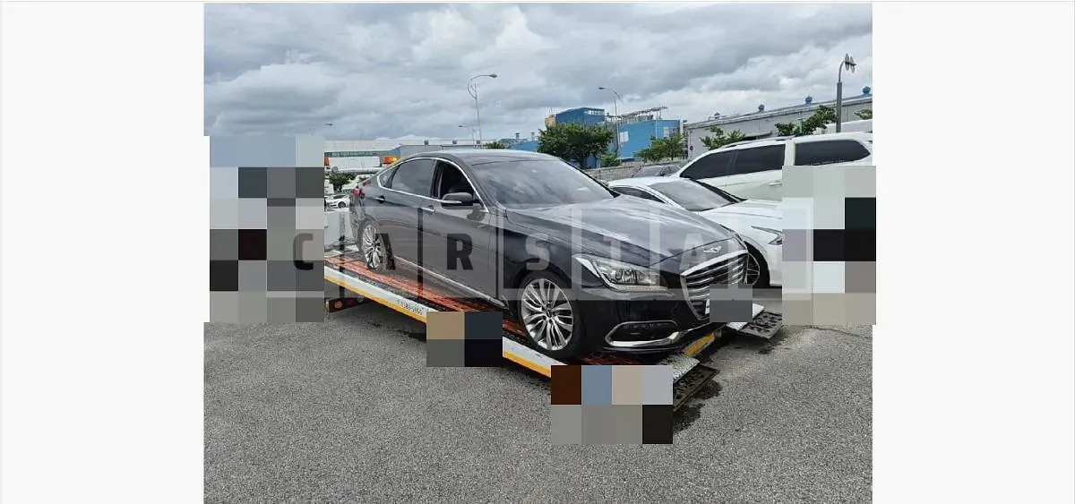 Photo 2 of 16: 2018 Genesis G80 — Korean insurance auction