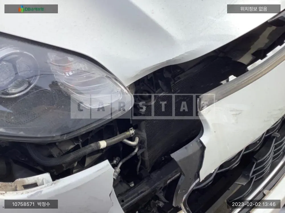 Photo 2 of 7: 2017 Kia Sportage, VIN KNAPN813BJK435533 — Korean insurance auction
