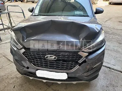 Photo 1 of 35: 2017 Hyundai Tucson, VIN KMHJ3815GHU423447 — Korean insurance auction