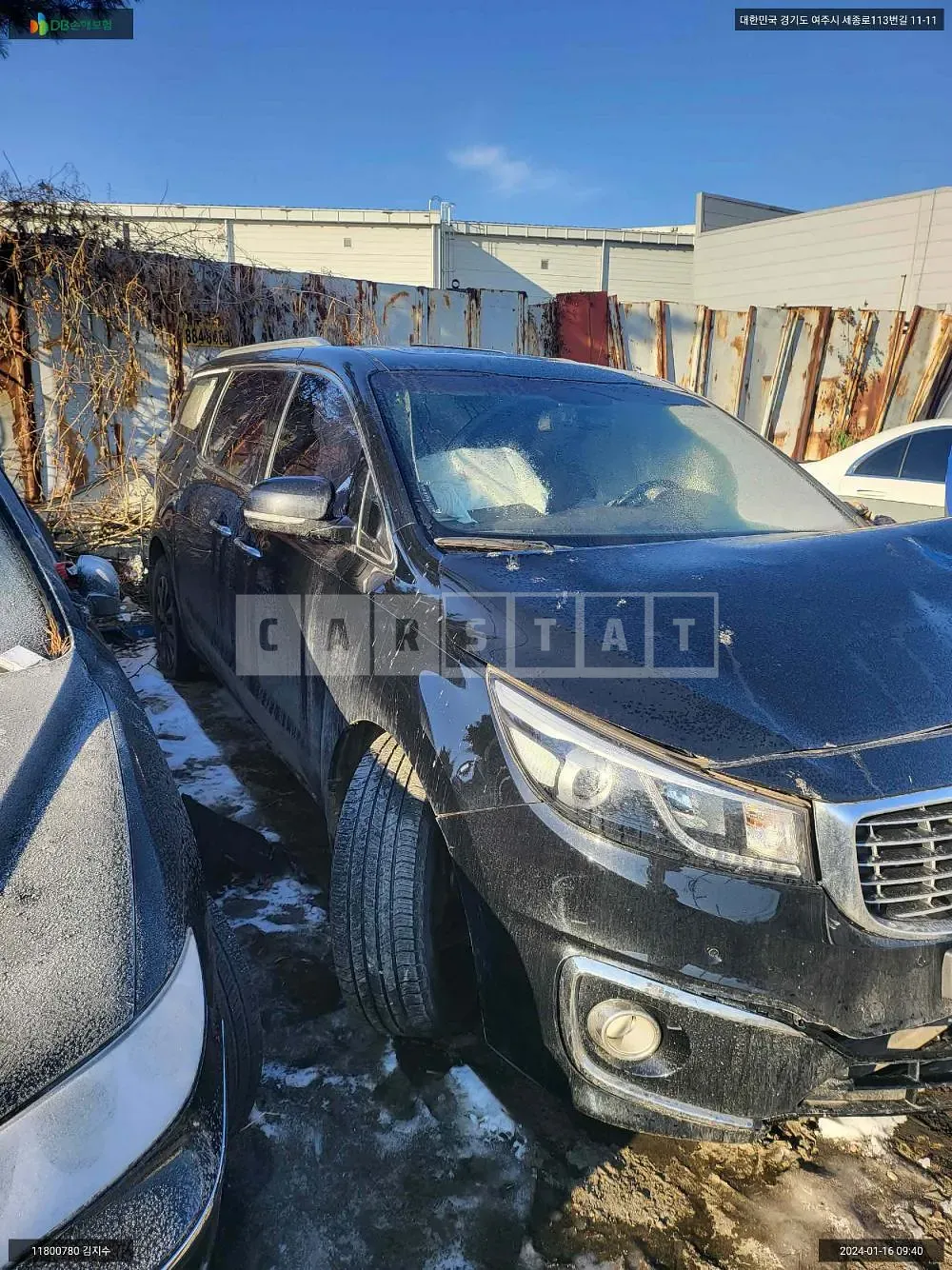 Photo 2 of 9: 2016 Kia Carnival, VIN KNAMB81ABHS302999 — Korean insurance auction