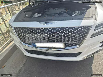 Photo 1 of 12: 2020 Genesis GV80, VIN KMTHA81BDLU023727 — Korean insurance auction