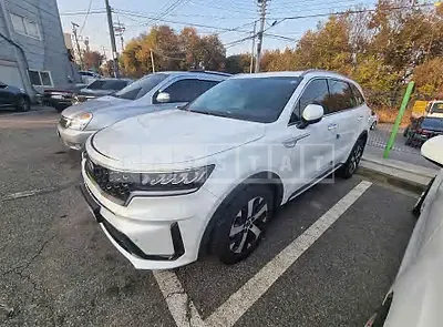 Photo 1 of 24: 2021 Kia Sorento, VIN KNARM81BGMA101491 — Korean insurance auction