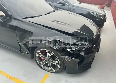 Photo 1 of 4: 2018 Kia Stinger, VIN KNAE351BBJS029618 — Korean insurance auction