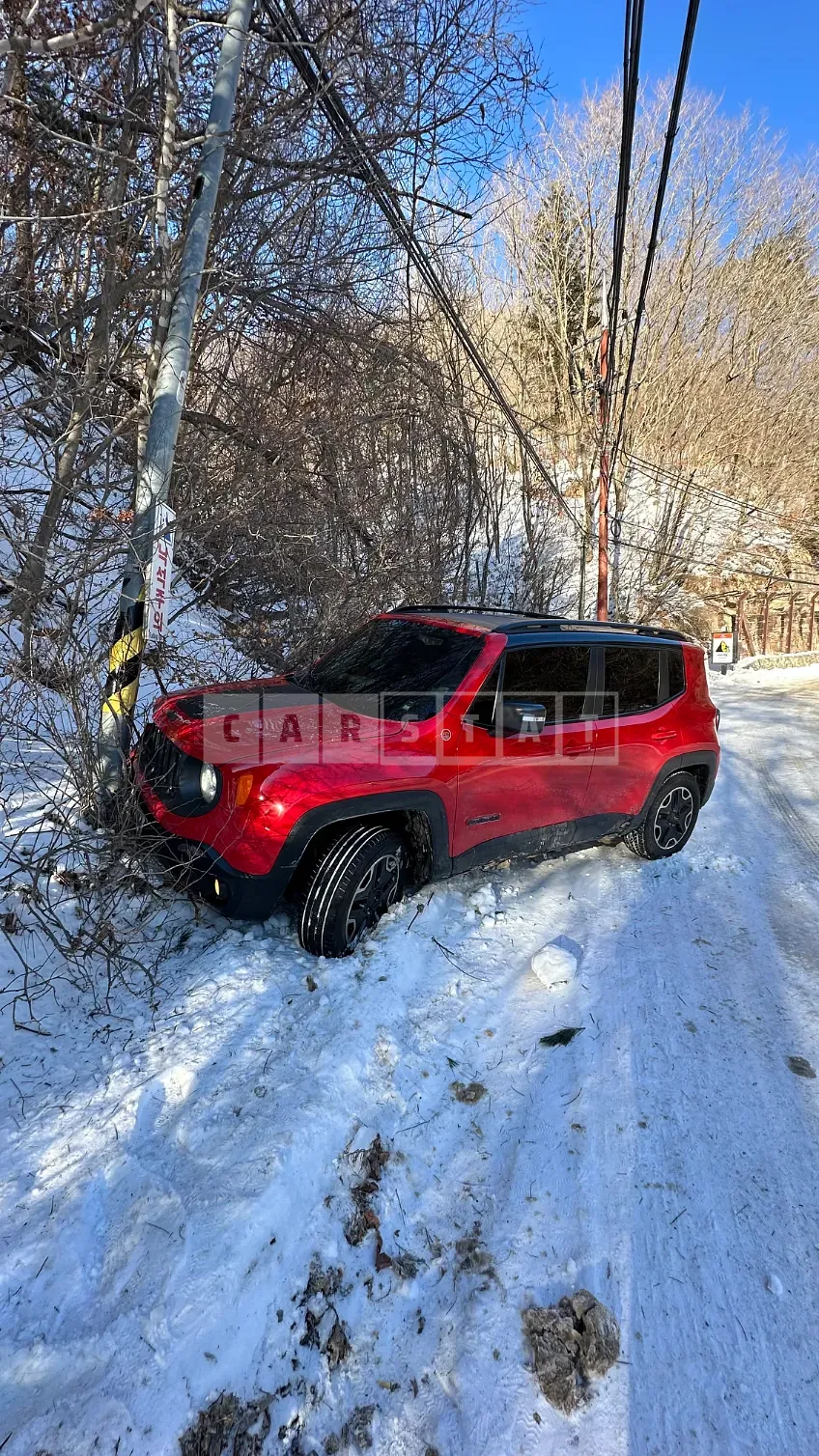 Photo 2 of 12: 2018 Jeep Zip Renegade, VIN 1C4BU0000JPH76865 — Korean insurance auction