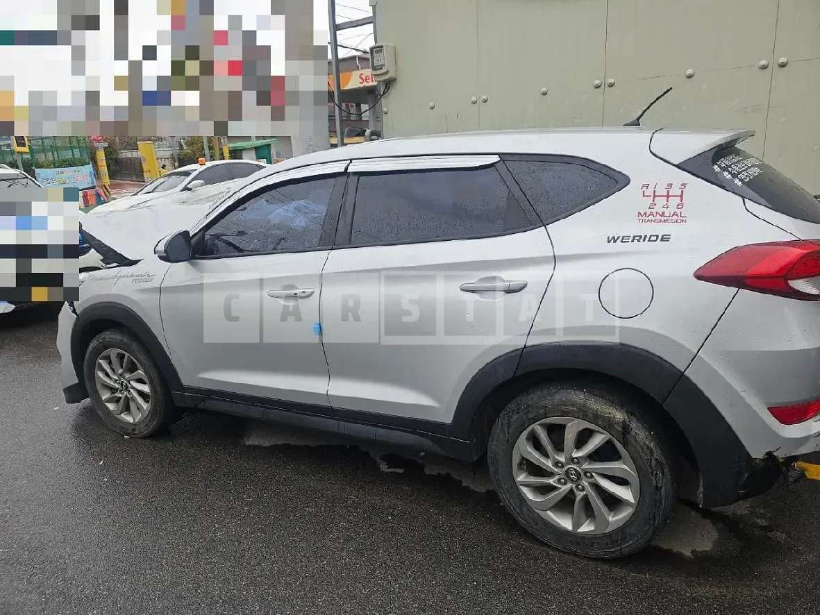 Photo 2 of 7: 2015 Hyundai Tucson TL 2.0, VIN KMHJ281AAGU068346 — Korean insurance auction