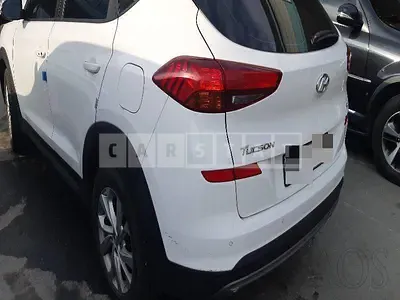 Photo 1 of 28: 2019 Hyundai Tucson TL, VIN KMHJ281ABKU978259 — Korean insurance auction