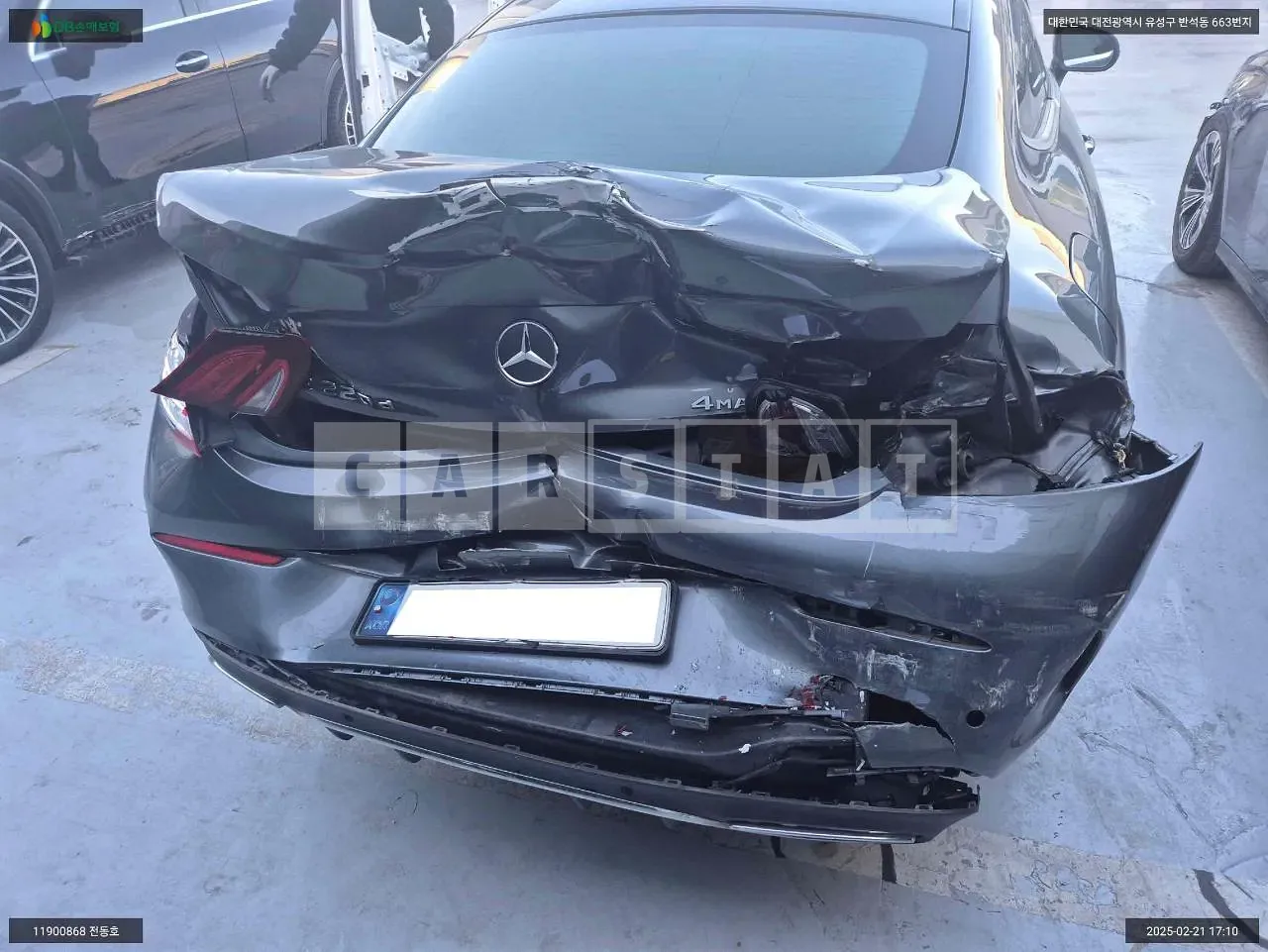 Photo 2 of 15: 2019 Mercedes-Benz C220d 4Matic Coupe, VIN WDDWJ1FB6KF825990 — Korean insurance auction