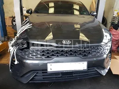 Photo 1 of 39: 2020 Kia K5 Hybrid, VIN KNAG341JBLA001682 — Korean insurance auction