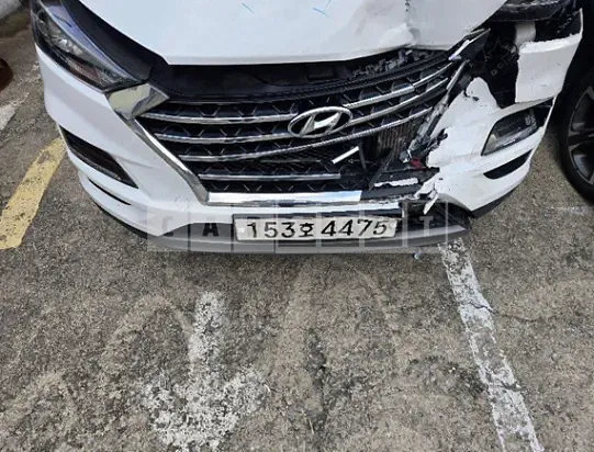 Photo 2 of 21: 2020 Hyundai Tucson, VIN KMHJ281ABLU321053 — Korean insurance auction