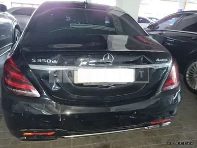 Photo 1 of 23: 2020 Mercedes-Benz S350d 4Matic, VIN W1KUF2BB0LA565573 — Korean insurance auction