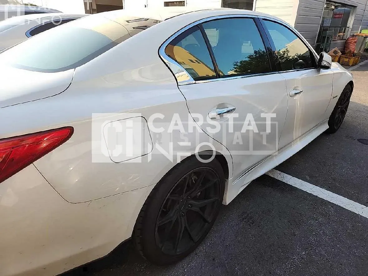 Photo 2 of 15: 2015 Infiniti Q50S Hybrid, VIN JNKAV71E4FM540251 — Korean insurance auction