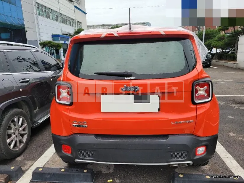 Photo 2 of 32: 2017 Jeep Renegade Limited 2.0 AWD, VIN 1C4BU0000HPF98739 — Korean insurance auction