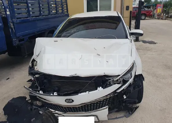 Photo 2 of 14: 2018 Kia K5, VIN KNAGS416BJA207119 — Korean insurance auction