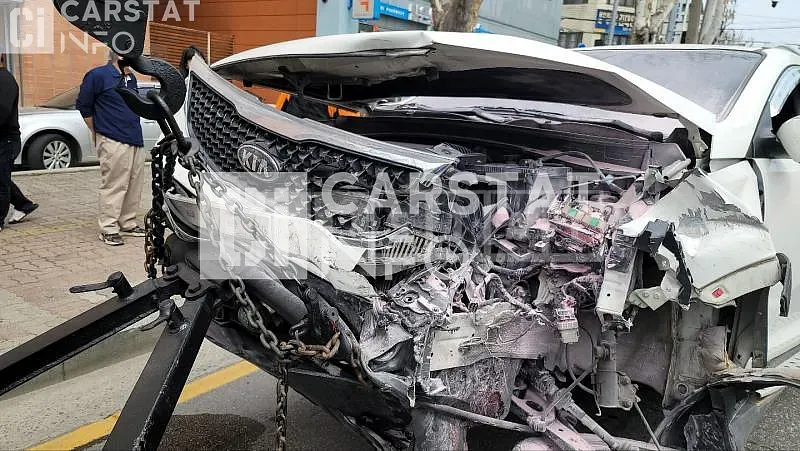 Photo 2 of 14: 2015 Kia Sportage, VIN KNAPC813BFK762383 — Korean insurance auction