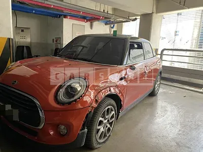 Photo 1 of 5: 2019 MINI Cooper Five-Door, VIN WMWXU1104K2L31644 — Korean insurance auction