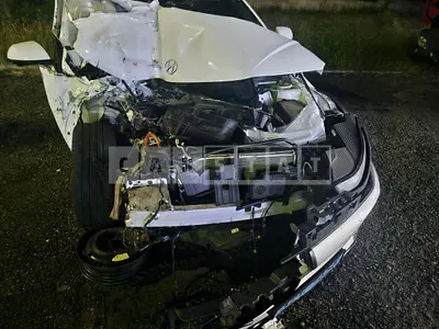 Photo 1 of 13: 2022 Hyundai IONIQ 5, VIN KMHKR81AFNU075363 — Korean insurance auction