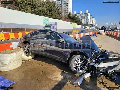 Photo 1 of 16: 2021 Audi A6, VIN WAUZZZF2XMN006971 — Korean insurance auction