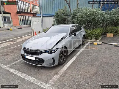 Photo 1 of 23: 2024 BMW 320i, VIN WBA61FS05RFS66905 — Korean insurance auction