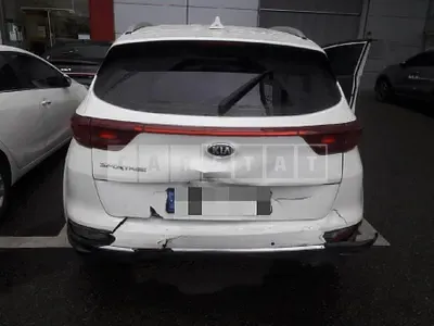 Photo 1 of 17: 2021 Kia Sportage, VIN KNAPN813BMK924179 — Korean insurance auction