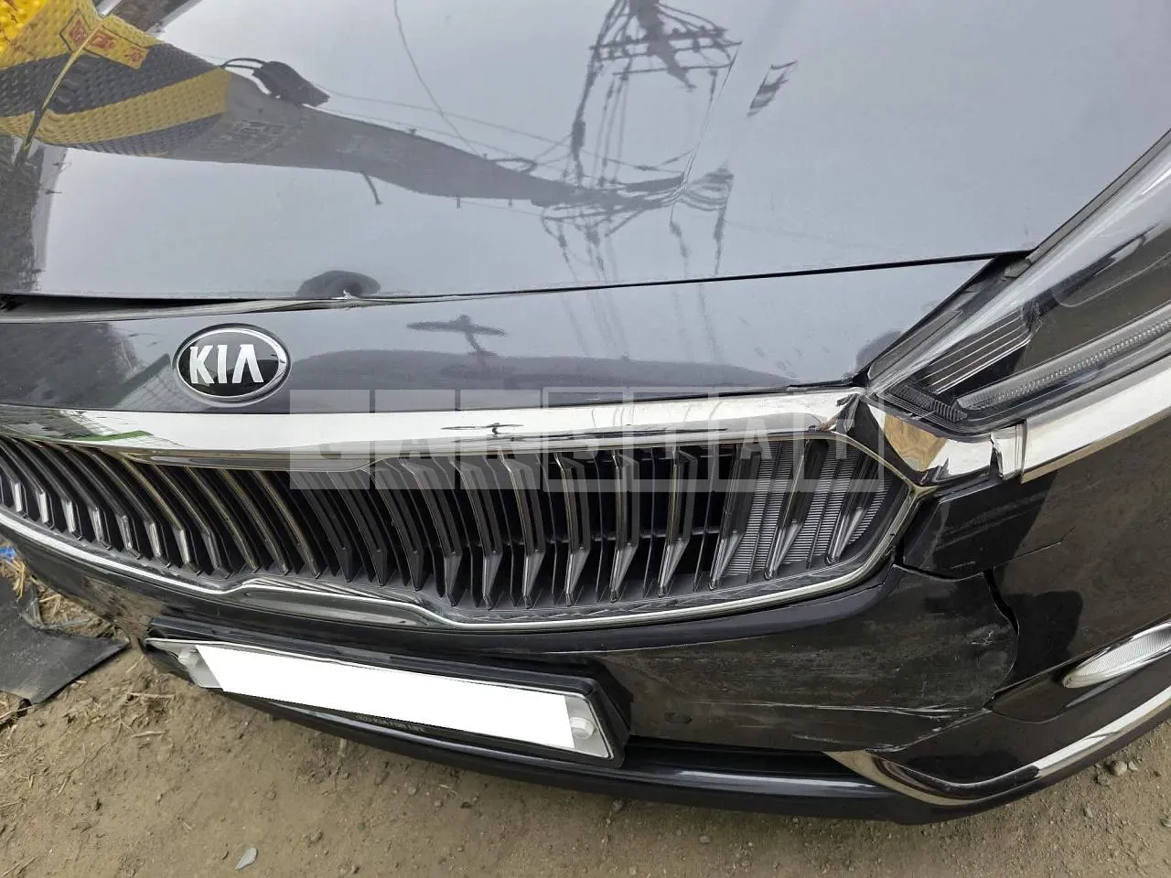 Photo 2 of 18: 2016 Kia K7, VIN KNALC418BGA021225 — Korean insurance auction