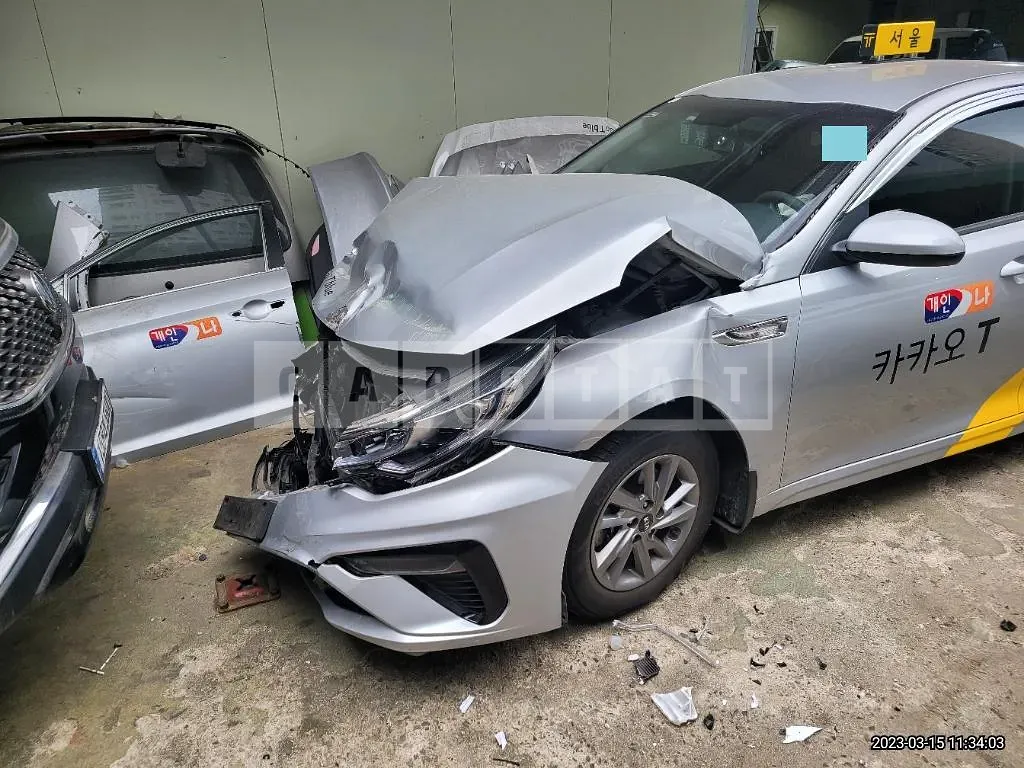 Photo 2 of 16: 2021 Kia K5 2.0(LPI), VIN KNAGU416BNA406369 — Korean insurance auction