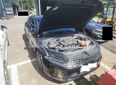 Photo 1 of 6: 2021 Kia K5 — Korean insurance auction