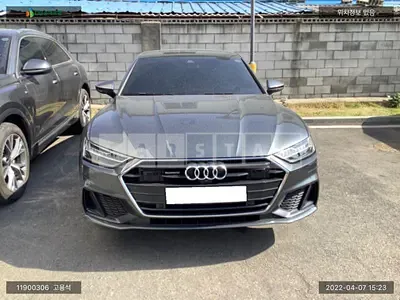 Photo 1 of 14: 2022 Audi A7 45 TDI quattro, VIN WAUZZZF2XNN022251 — Korean insurance auction