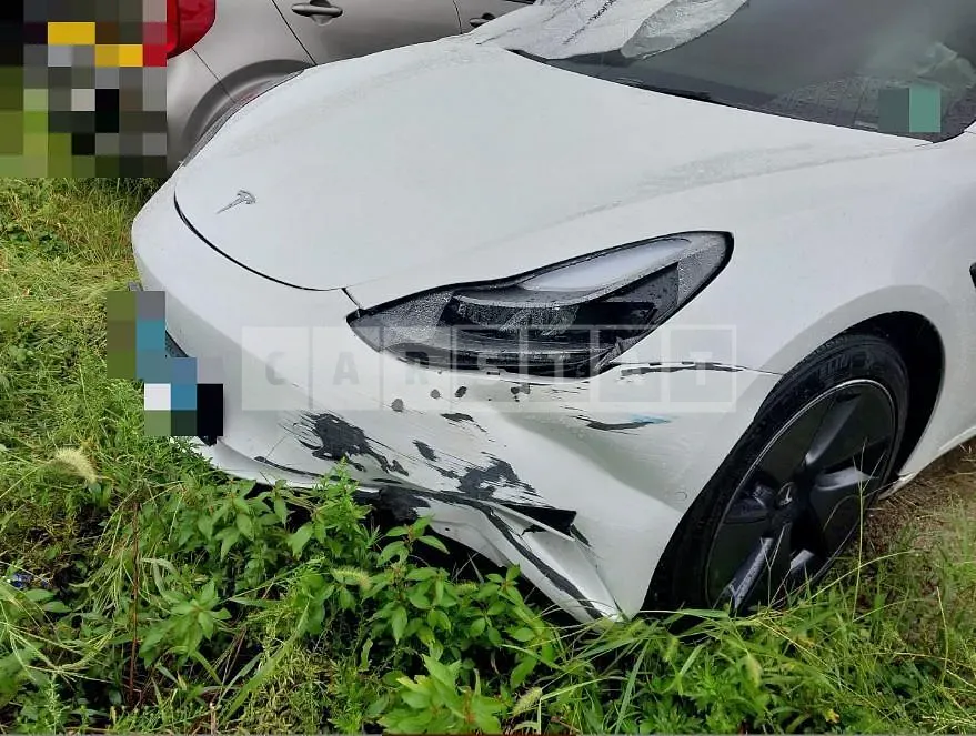 Photo 2 of 5: 2022 Tesla Model 3 Long Range — Korean insurance auction