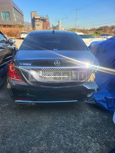 Photo 1 of 6: 2019 Mercedes-Benz S350 d 4Matic, VIN WDDUF2BB2KA473587 — Korean insurance auction