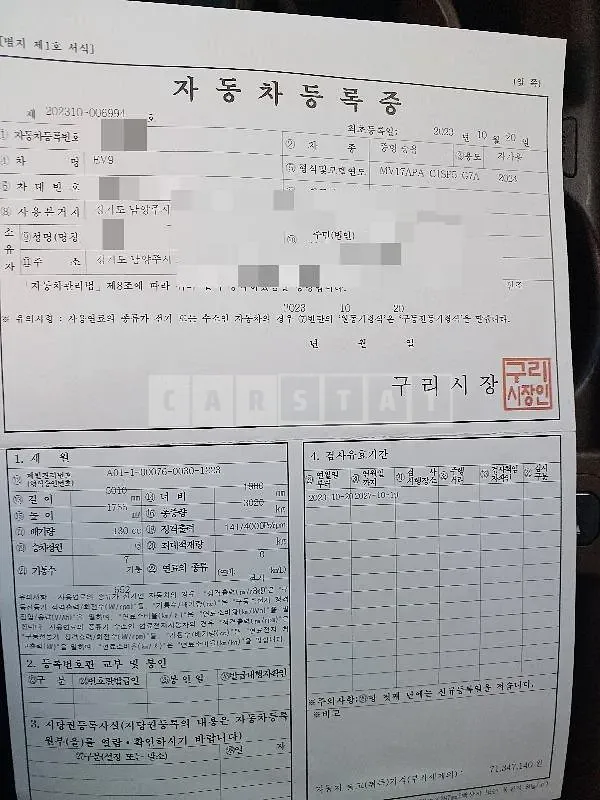 Photo 2 of 65: 2023 Kia EV9 4WD — Korean insurance auction