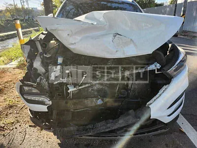 Photo 1 of 9: 2017 Hyundai Tucson, VIN KMHJ381ABJU611016 — Korean insurance auction