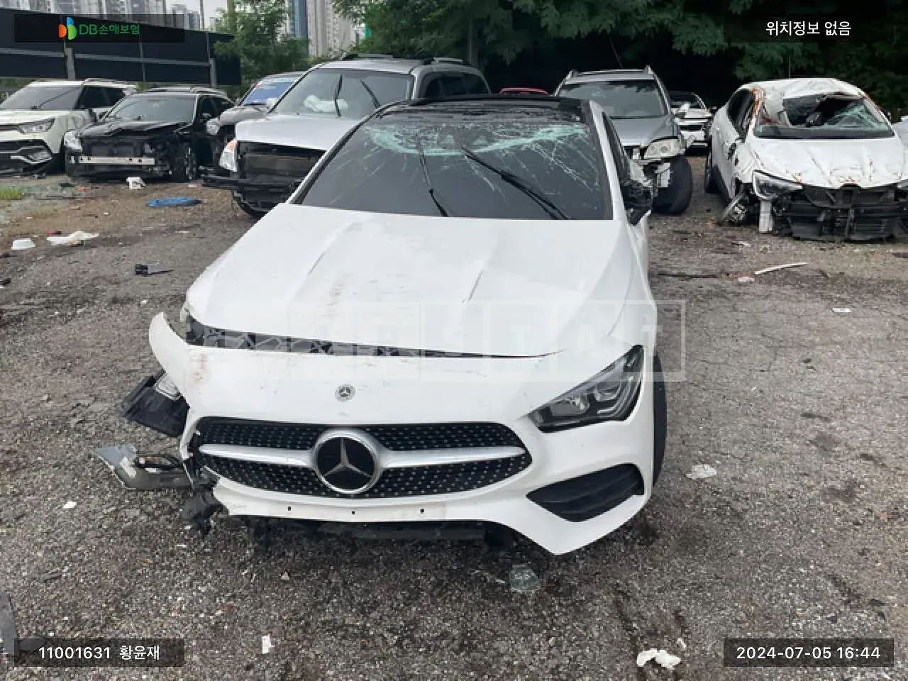 Photo 2 of 22: 2021 Mercedes-Benz CLA 250 4Matic, VIN W1K5J4HB0NN252475 — Korean insurance auction