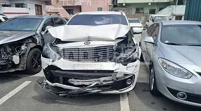 Photo 1 of 9: 2015 Kia Carnival, VIN KNAMB81ABFS078636 — Korean insurance auction